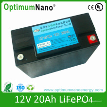 LiFePO4 batería 12V 20ah para la luz de calle solar, UPS